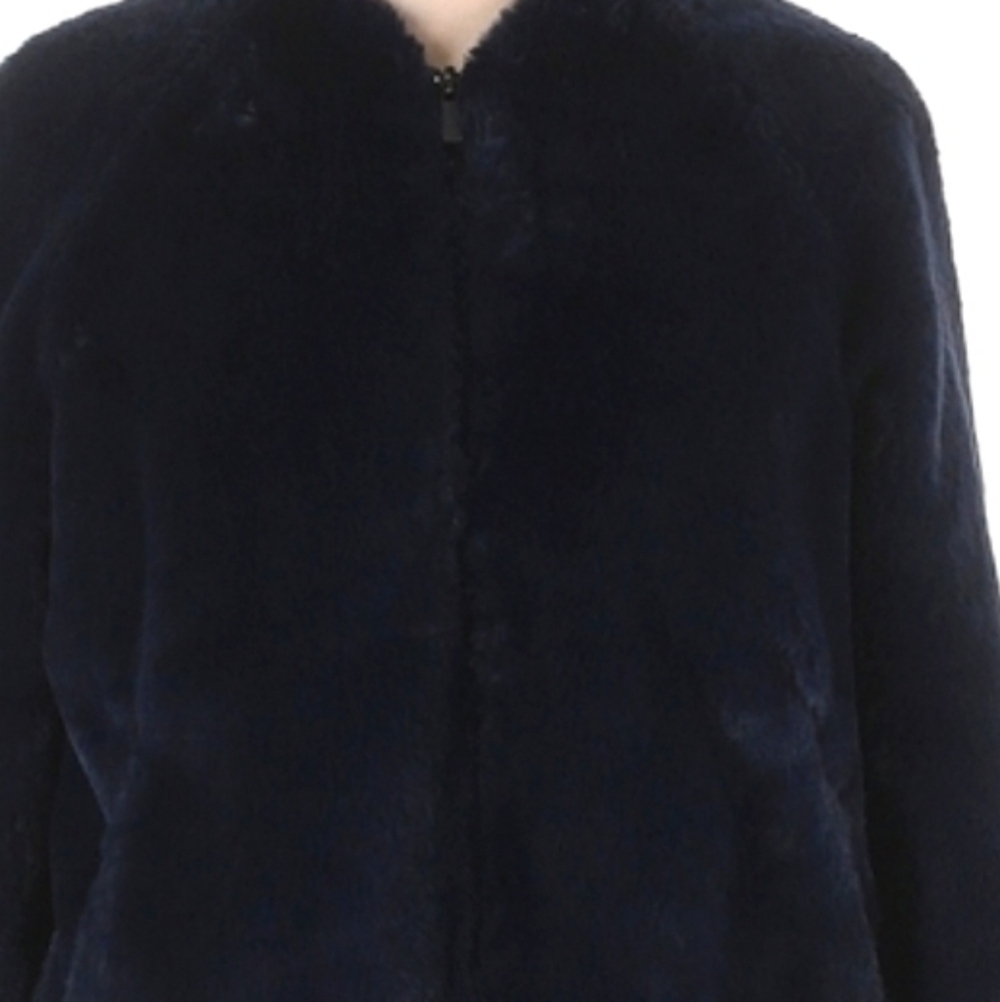 Banana Republic Faux Fur Bomber Jacket - Picture 7 of 7